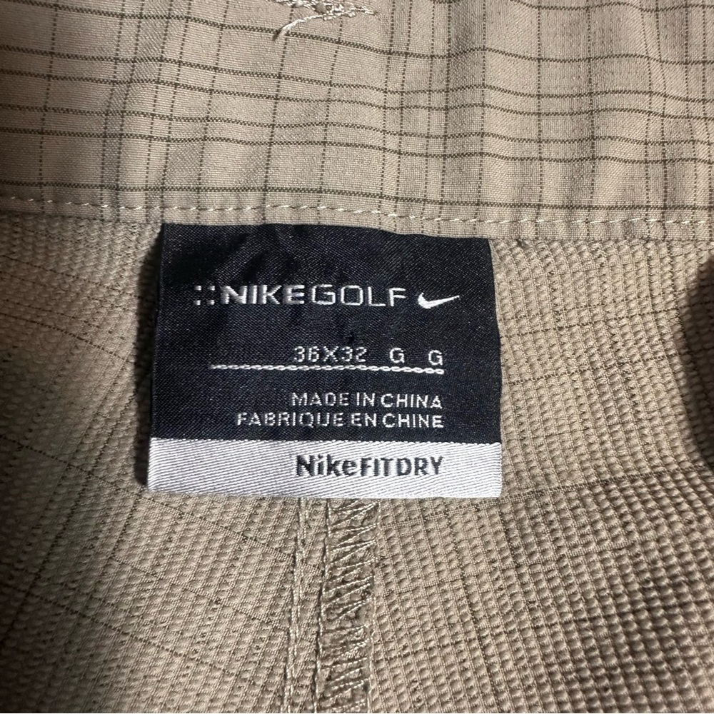 Nike Golf pants beige tan men’s 36 x 32 - Picture 9 of 9